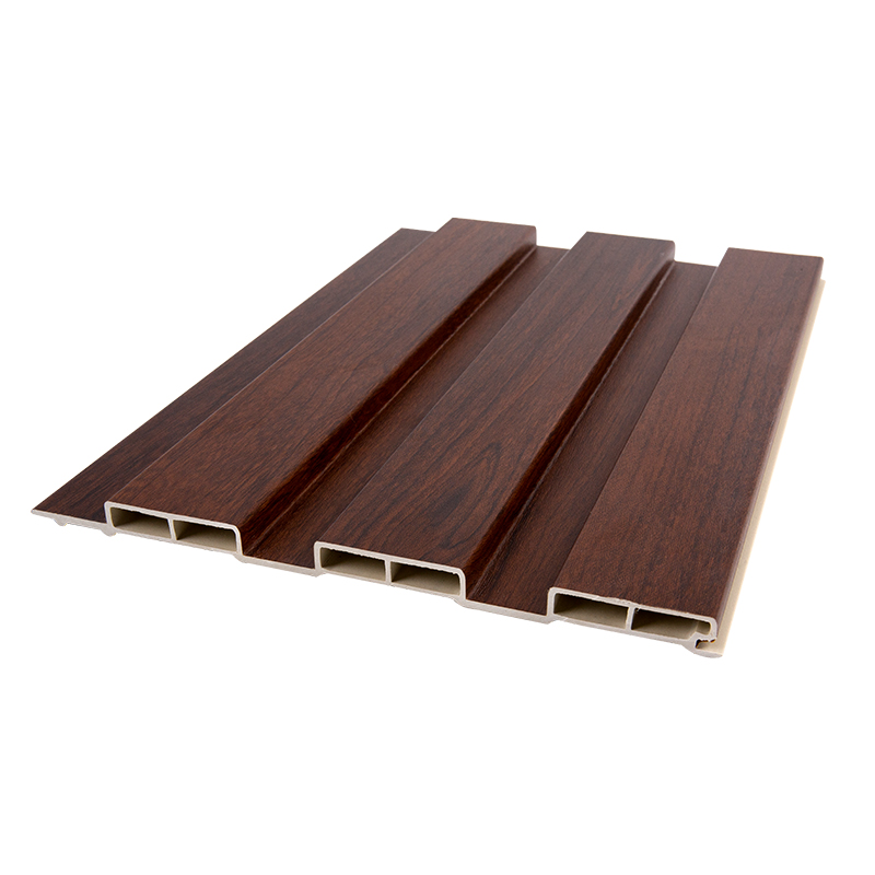 Tấm ốp tường WPC chống thấm nước & bền bỉ Tấm ốp tường bằng gỗ nhựa tổng hợp kích thước 10 * 4.2 YXWPC19512
