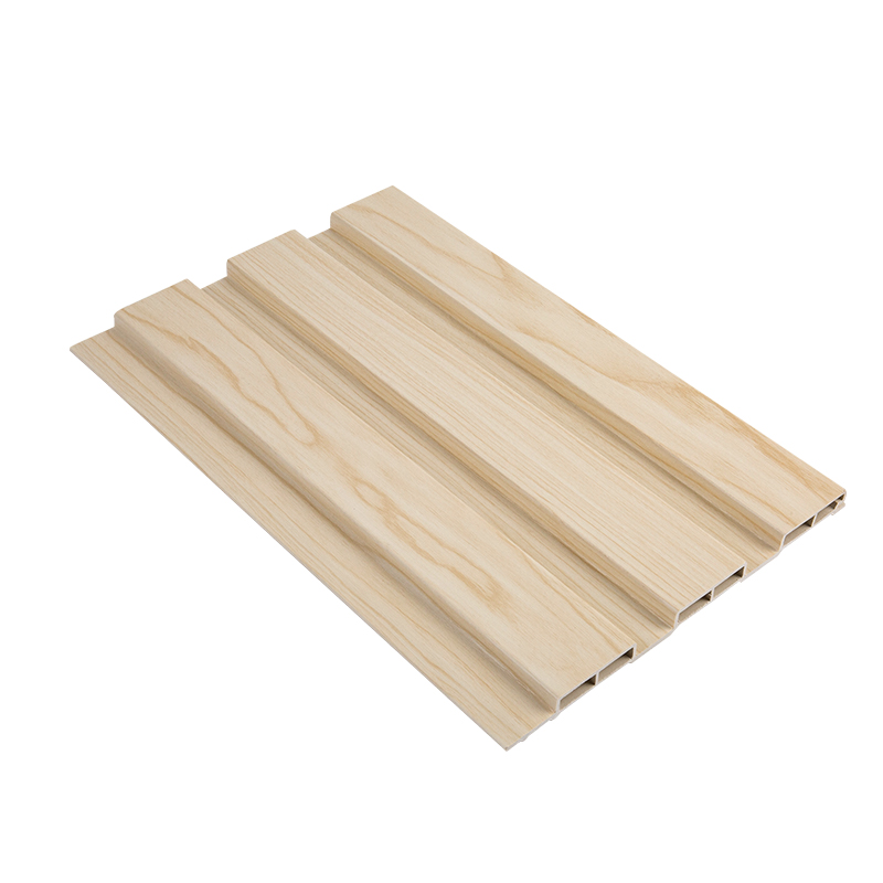 Tấm ốp tường WPC chống thấm nước & bền bỉ Tấm ốp tường bằng gỗ nhựa tổng hợp kích thước 10 * 4.2 YXWPC19512
