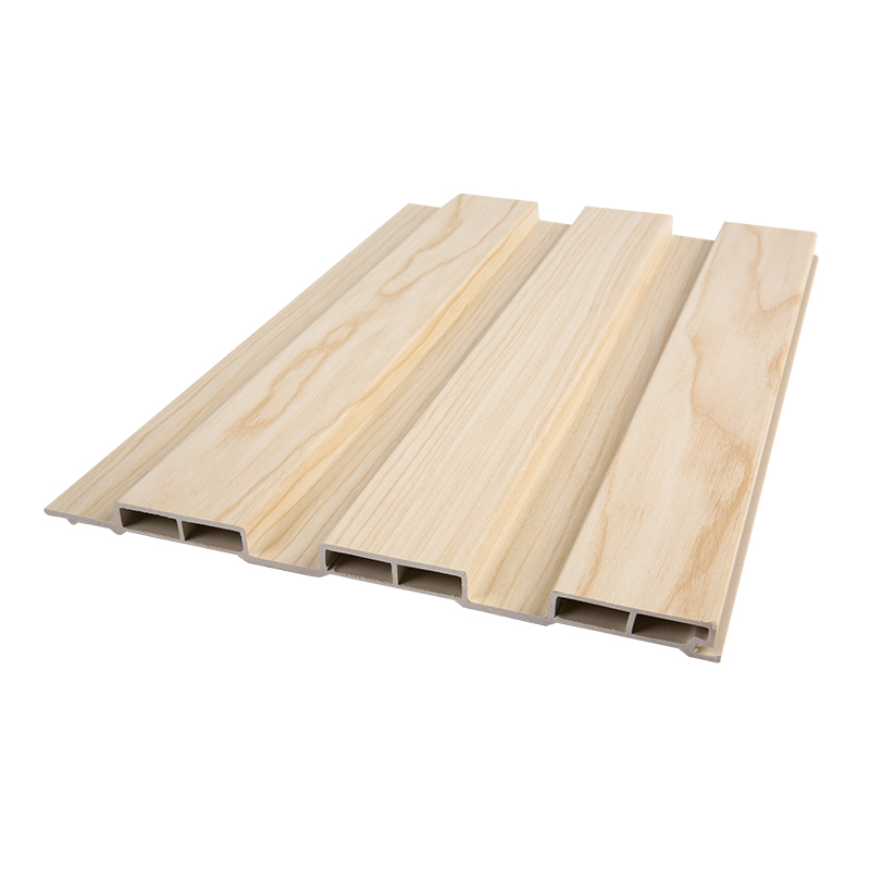 Tấm ốp tường WPC chống thấm nước & bền bỉ Tấm ốp tường bằng gỗ nhựa tổng hợp kích thước 10 * 4.2 YXWPC19512